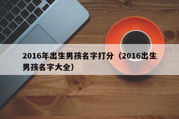 2016年出生男孩名字打分（2016出生男孩名字大全）