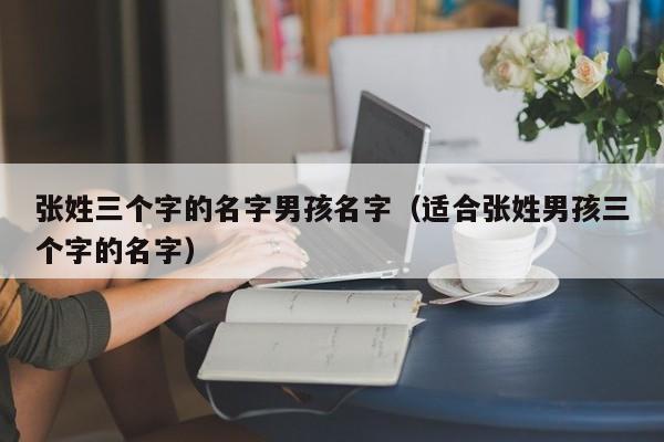 张姓三个字的名字男孩名字（适合张姓男孩三个字的名字）