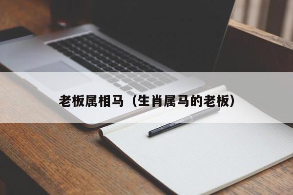 老板属相马（生肖属马的老板）