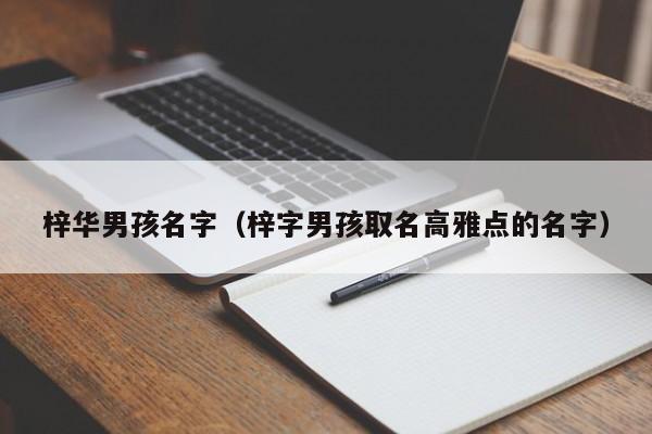 梓华男孩名字（梓字男孩取名高雅点的名字）